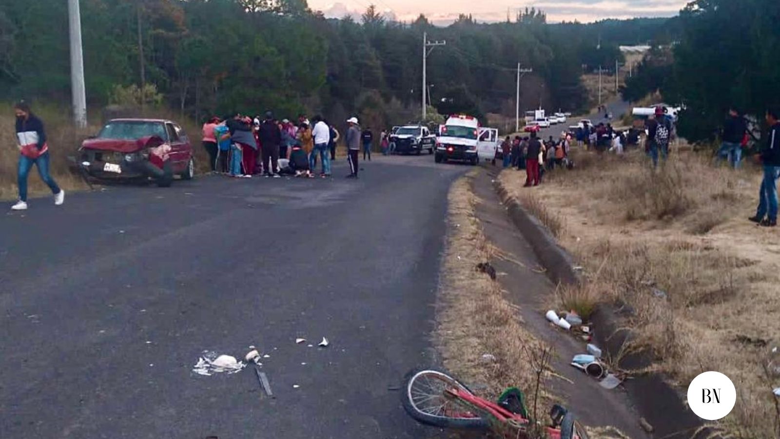 Atropelló y mató a dos ciclistas en San Felipe del Progreso